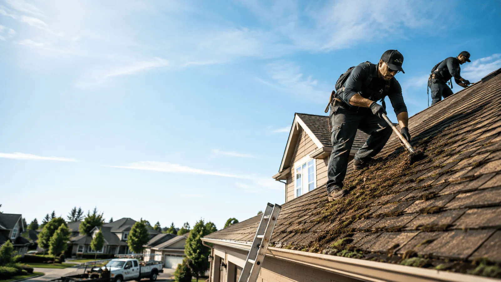 Roof Moss Removal in Sumner, WA near me